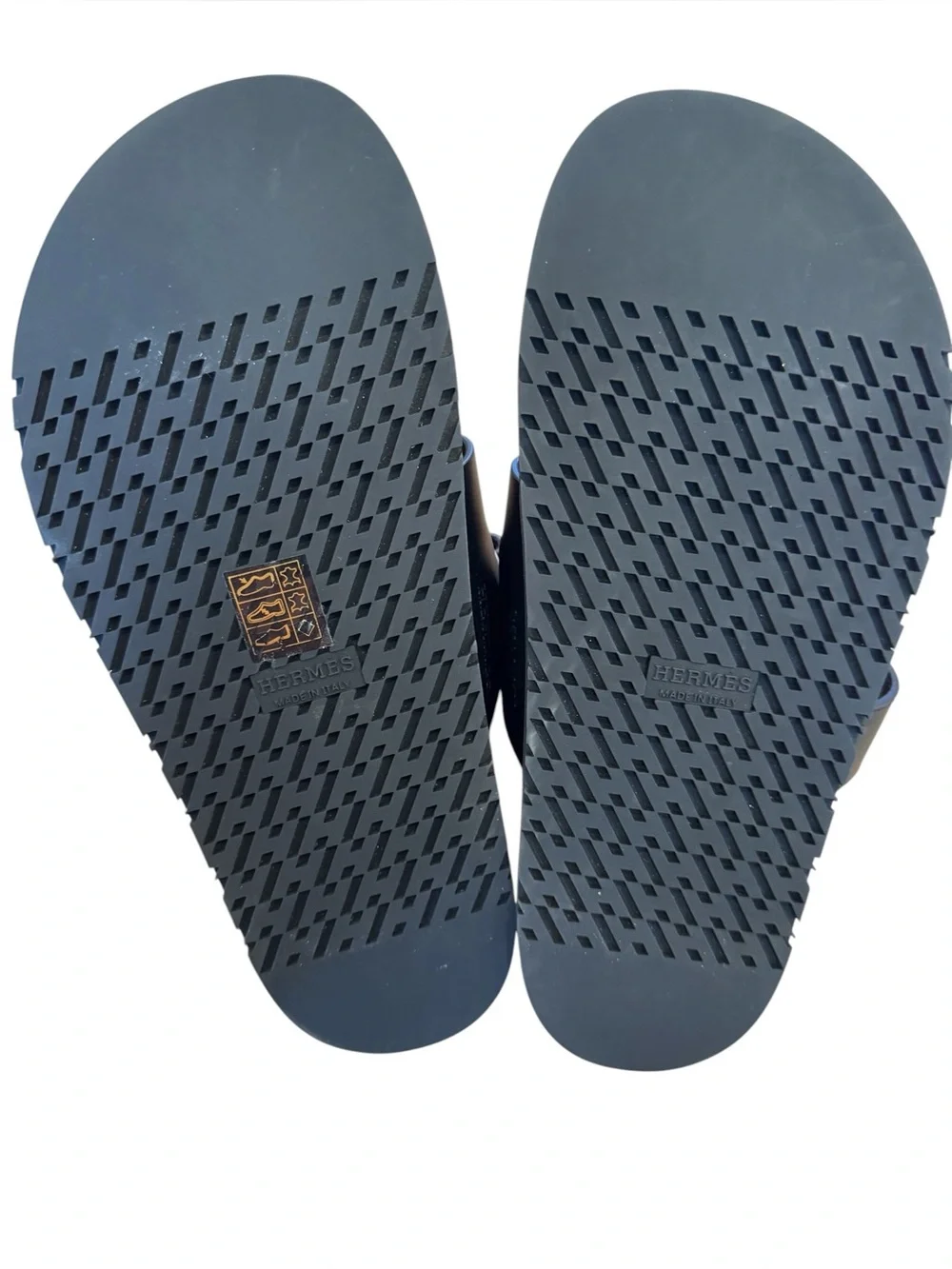 Hermes Chypre Sandals Noir